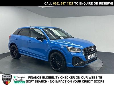 Used Audi Q2 Black Edition 150 HP (110 kW) 2022 Blue SUV
