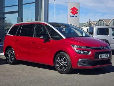 Używany Citroën C4 SpaceTourer Shine 2021 Czerwony Minivan