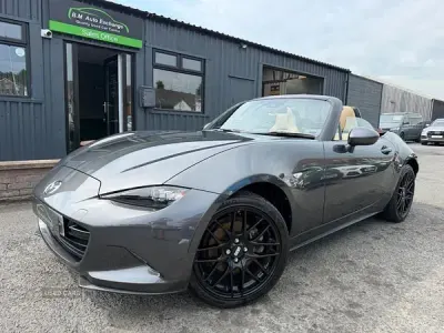 Used Mazda MX5 Inclusive 160 HP (117 kW) 2018 Grey Cabriolet