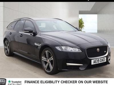 Used Jaguar XF Sportbrake R-Sport 250 HP (183 kW) 2019 Black Estate