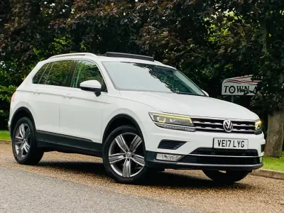 Used VW Tiguan SEL 150 HP (110 kW) 2017 White SUV