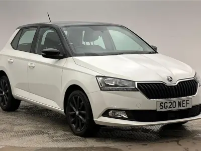 Used Skoda Fabia Colour Edition 2020 White Hatchback