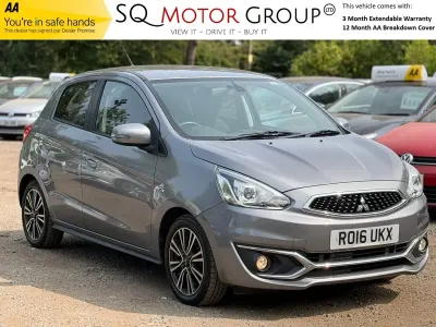 Used Mitsubishi Mirage 79 HP (58 kW) 2016 Grey Hatchback