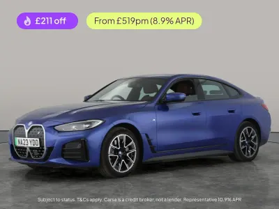 Used BMW i4 M Sport 250 kW (340 HP) 2023 Blue Sedan