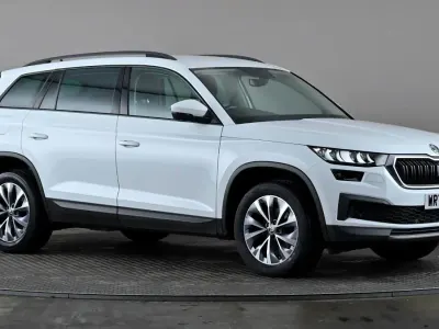 Gebraucht Skoda Kodiaq SE Drive 150 PS (110 kW) 2023 Weiß SUV