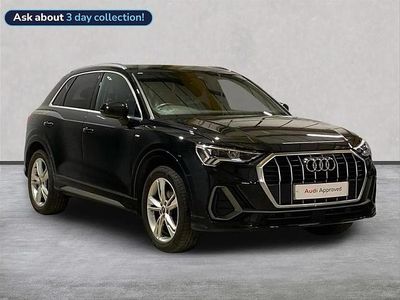 Used Audi Q3 S-Line 150 HP (110 kW) 2022 Black SUV