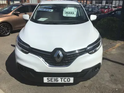 Used Renault Kadjar Dynamique 110 HP (80 kW) 2016 White SUV
