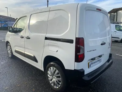 Used Peugeot Partner 131 HP (96 kW) 2021 White MPV