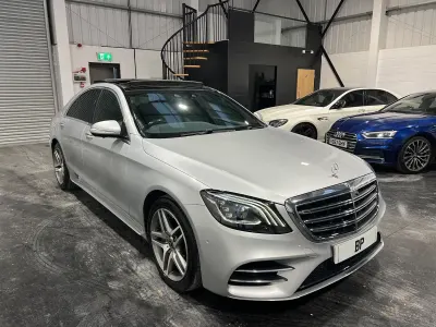 Used Mercedes S350 AMG Line Premium 286 HP (210 kW) 2019 Silver Sedan