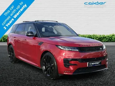 Begagnad Land Rover Range Rover Sport First Edition 510 HK (375 kW) 2022 Röd SUV
