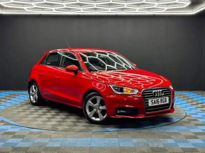Used Audi A1 Sportback Sport 116 HP (85 kW) 2016 Red Hatchback