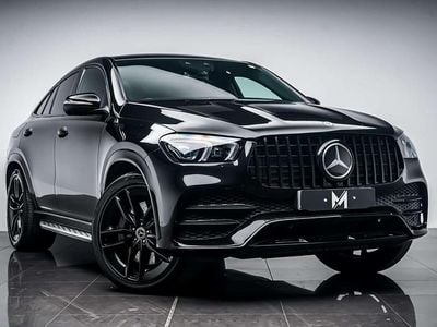 Begagnad Mercedes GLE400 AMG Line Premium Plus 2022 Svart Sportkupé