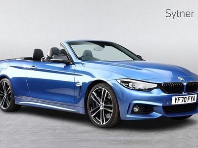 Used BMW 440 M Sport 322 HP (236 kW) 2020 Blue Cabriolet