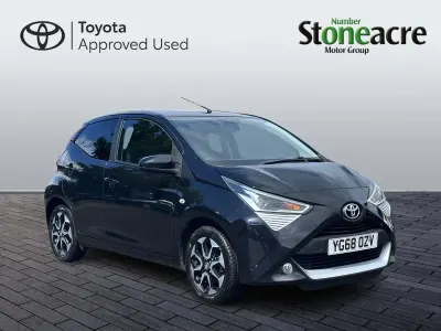 Used Toyota Aygo X-plore 71 HP (52 kW) 2018 Black Hatchback