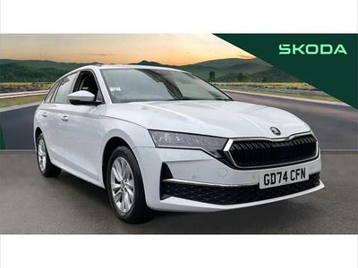 Used Skoda Octavia SE Technology 116 HP (85 kW) 2024 White Estate