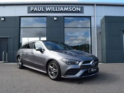 Used Mercedes CLA220 Shooting Brake AMG line 190 HP (139 kW) 2020 Grey Estate