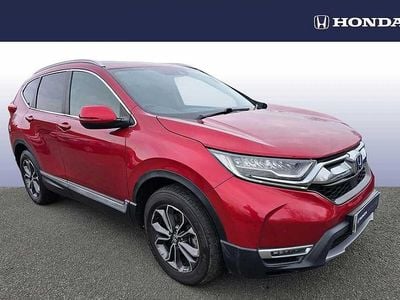 Begagnad Honda CR-V Hybrid 184 HK (135 kW) 2021 Röd SUV