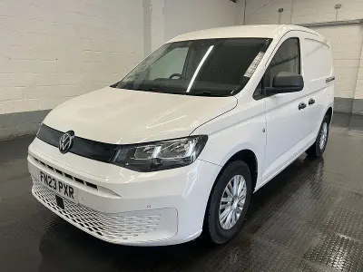 Used VW Caddy 102 HP (75 kW) 2023 White MPV