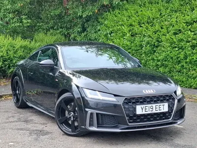 Used Audi TT S-Line 245 HP (180 kW) 2019 Black Coupe