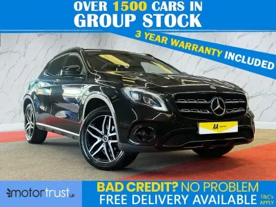Used Mercedes GLA180 Urban 122 HP (89 kW) 2019 Black SUV