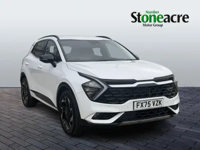 Used Kia Sportage GT-Line 241 HP (177 kW) 2025 White SUV