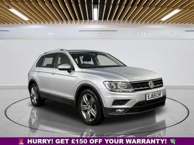 Silver Used 2020 VW Tiguan Match SUV | £16,099 (Good price)