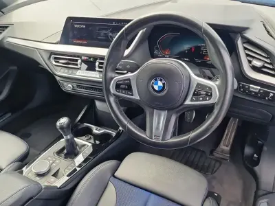 Used BMW 118 M Sport 136 HP (100 kW) 2022 Blue Hatchback