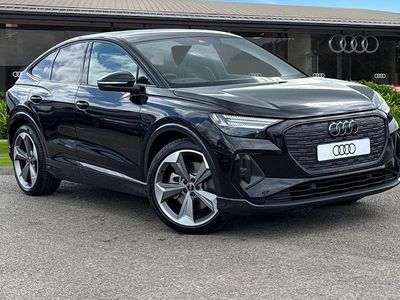 New Audi Q4 Sportback e-tron Black Edition 210 kW (286 HP) 2026 Black SUV