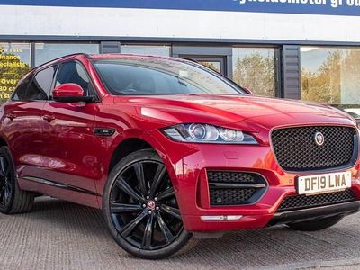 Second-hand Jaguar F-Pace R-Sport 180 CP (132 kW) 2019 Roșu SUV