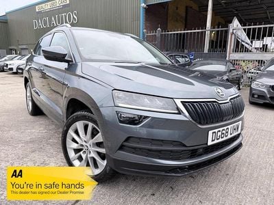 Used Skoda Karoq SE L 115 HP (84 kW) 2018 Grey SUV