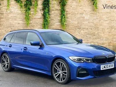 Used BMW 320 M Sport 190 HP (139 kW) 2019 Blue Estate