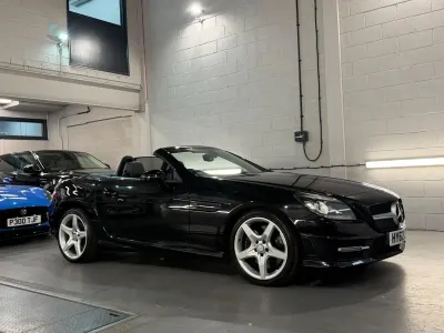 Used Mercedes SLK250 AMG 204 HP (150 kW) 2012 Black Cabriolet