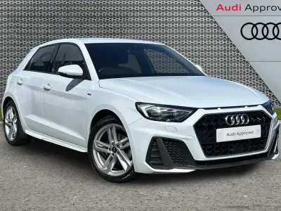 Used Audi A1 S-Line 108 HP (79 kW) 2023 White SUV