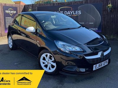 Used Vauxhall Corsa 75 HP (55 kW) 2016 Black Hatchback