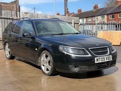 Used Saab 9-5 150 HP (110 kW) 2009 Black Estate