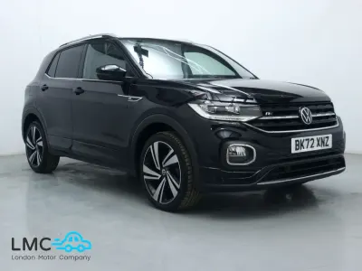Begagnad VW T-Cross R-line 150 HK (110 kW) 2022 Svart SUV