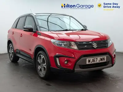 Used Suzuki Vitara SZ5 120 HP (88 kW) 2017 Red and black SUV