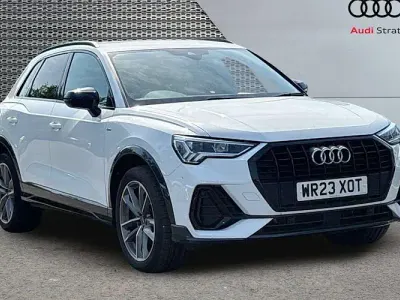 Used Audi Q3 Black Edition 150 HP (110 kW) 2023 White SUV