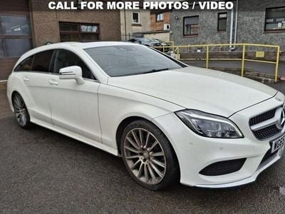 Used Mercedes CLS220 AMG Line Premium 2015 White Estate