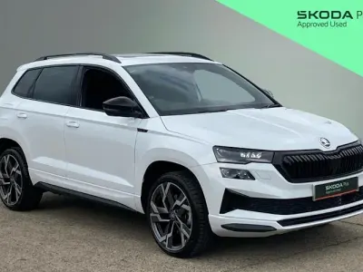 Used Skoda Karoq SportLine 150 HP (110 kW) 2026 White SUV