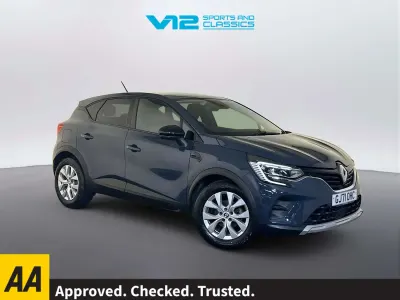 Used Renault Captur Iconic 90 HP (66 kW) 2021 Blue SUV