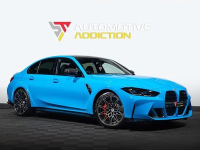Blue Used 2023 BMW M3 Competition Edition Sedan | £71,995 (Expensive)