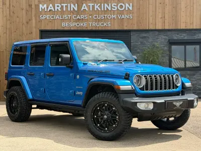 Used Jeep Wrangler Sahara 272 HP (200 kW) 2024 Blue SUV