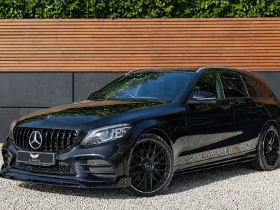Used Mercedes C200 AMG line 2020 Black Estate
