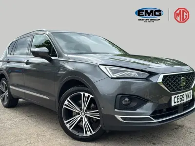 Usado Seat Tarraco 4Drive 190 CV (139 kW) 2019 Gris SUV