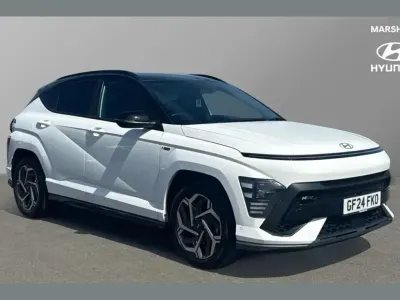 Used Hyundai Kona N Line 139 HP (102 kW) 2024 White SUV