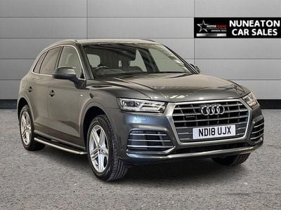 Used Audi Q5 S-Line 252 HP (185 kW) 2018 Grey SUV