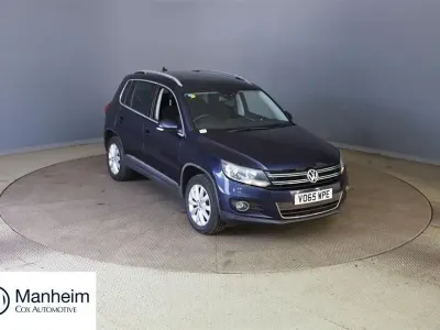 Used VW Tiguan Match 150 HP (110 kW) 2015 Blue SUV