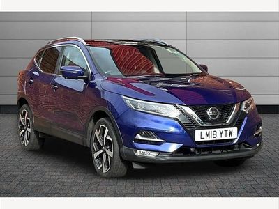 Used Nissan Qashqai Tekna 110 HP (80 kW) 2018 Blue SUV
