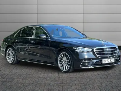 Used Mercedes S500 AMG Line Premium 443 HP (325 kW) 2023 Black Sedan